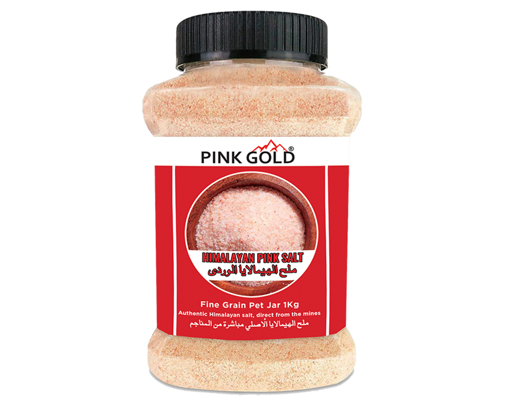 pink salt pet jar fine grain and cross grain rbk international Pakistan